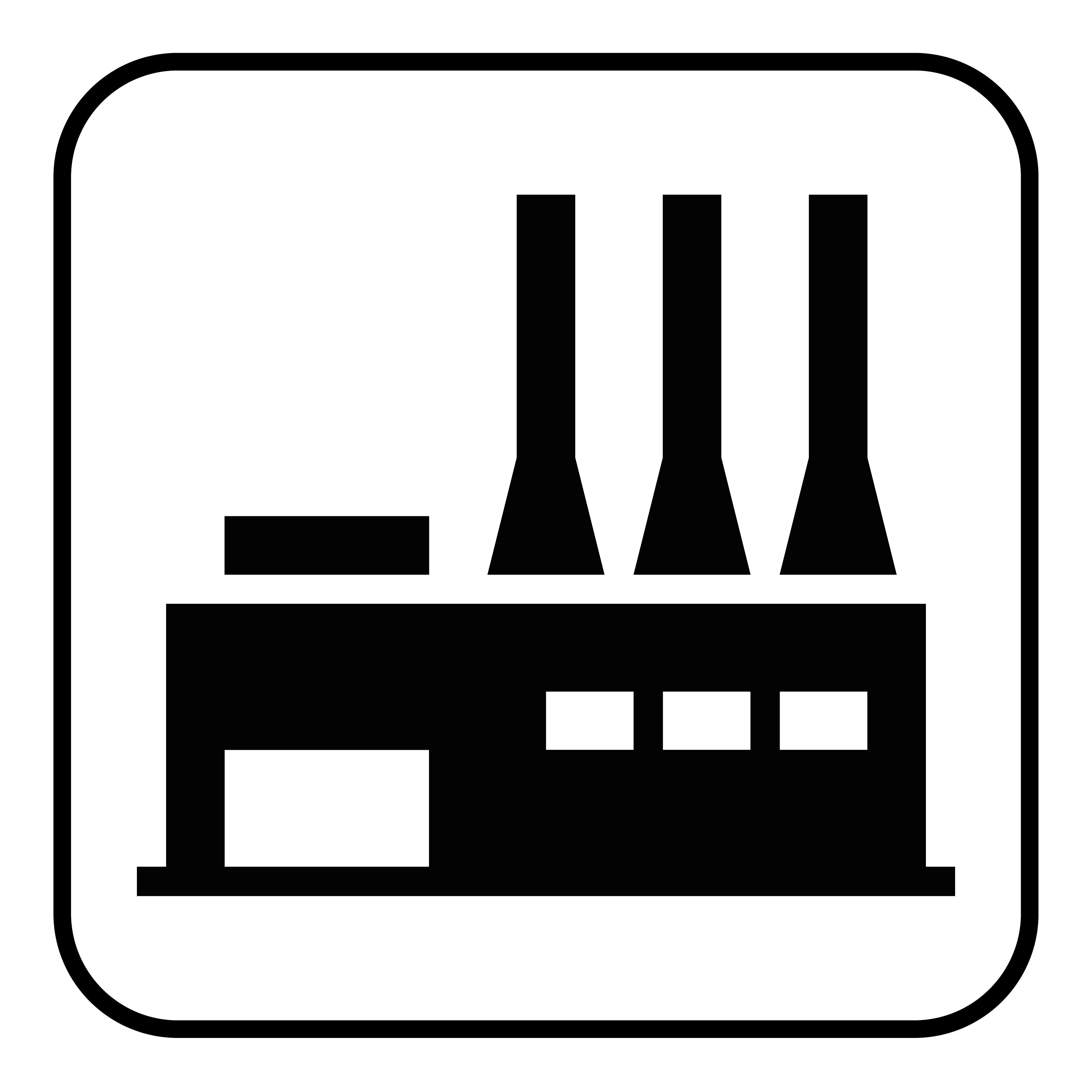 industrial hall icon